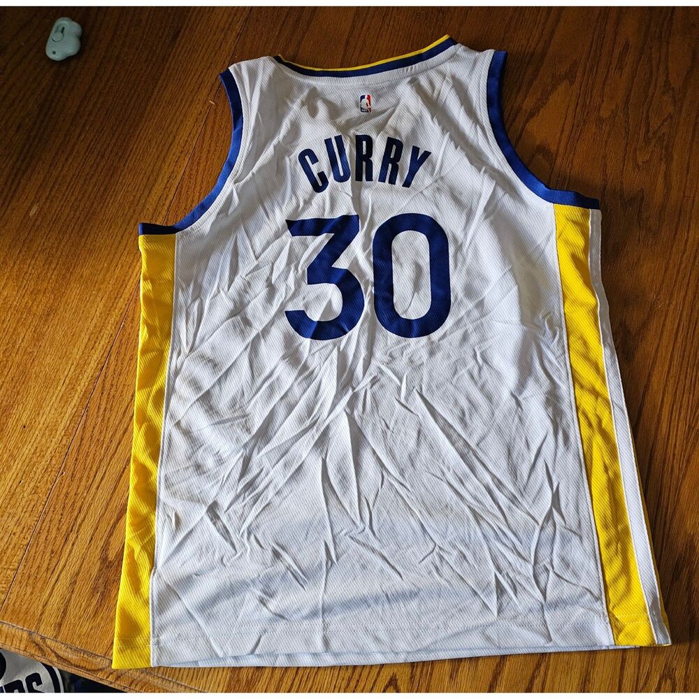 Stephen Curry #30 BLANK Jersey - Fanatics Authentic - Size Large
